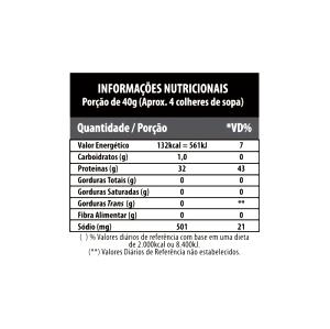 Quantas calorias em 1 Porção (9 G) Proteína em Pó?