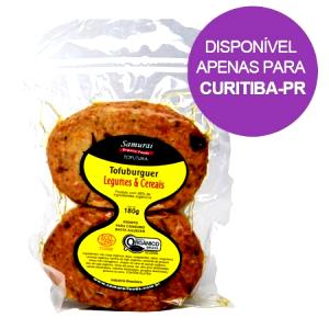 Quantas calorias em 1 porção (90 g) Tofu Burguer?