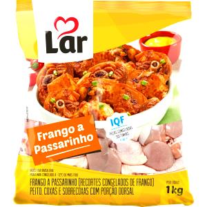 Quantas calorias em 1 porção (99 g) Frango a Passarinho?