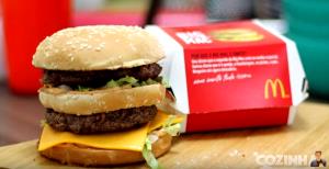 Quantas calorias em 1 porção Big Mac?