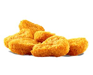 Quantas calorias em 1 porção BK Nuggets?