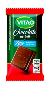 Quantas calorias em 1 porção de 25g (25 g) Cobertura em Barra Sabor Chocolate Ao Leite - Zero Adição de Açúcares?