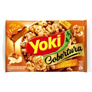 Quantas calorias em 1 porção Pipoca Caramelo Mega?