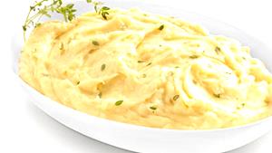 Quantas calorias em 1 porção Purê de Batata com Cream Cheese?