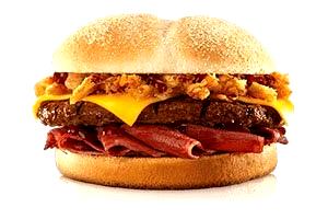 Quantas calorias em 1 porção Steakhouse Burger?
