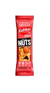 Quantas calorias em 1 porção/ unidade (25 g) Mix de Nuts com Chocolate?