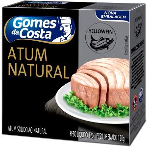 Quantas calorias em 1 porcao (120 g) Atum Sólido Ao Natural (120g)?