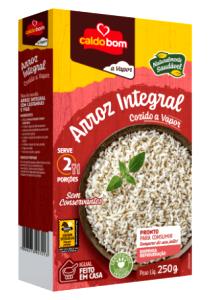 Quantas calorias em 1 Porção Arroz integral cozido com óleo e temperos sem sal?