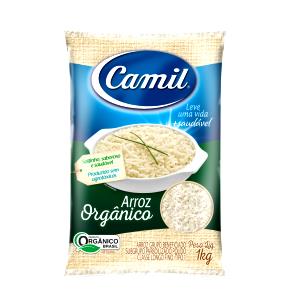 Quantas calorias em 1 Porção Arroz orgânico?