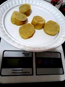 Quantas calorias em 1 Porção Batata-doce?