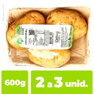 Quantas calorias em 1 Porção Batata-inglesa orgânica frito(a)?