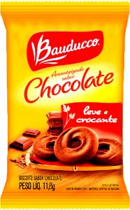 Quantas calorias em 1 Porção Biscoito doce amanteigado chocolate Bauducco?