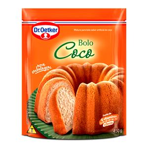 Quantas calorias em 1 Porção Bolo coco mistura p/ Oetker?