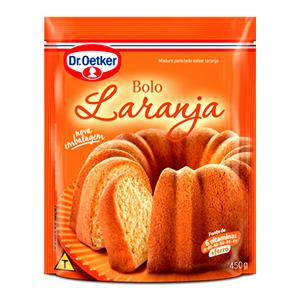 Quantas calorias em 1 Porção Bolo laranja mistura p/ Oetker?