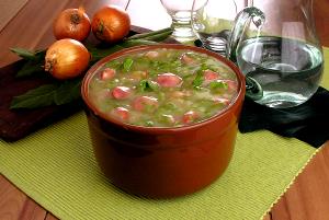 Quantas calorias em 1 Porção Caldo verde?