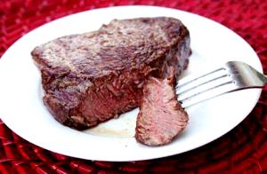 Quantas calorias em 1 Porção Carne boi sem gordura grelhada sem sal?