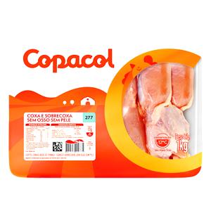 Quantas calorias em 1 Porção Carne frango coxa e sobrecoxa sem pele crua?