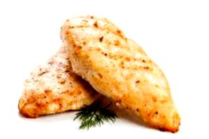 Quantas calorias em 1 Porção Carne frango peito sem pele cozida drenada sem sal?