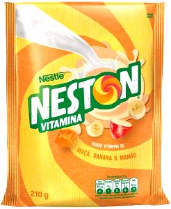 Quantas calorias em 1 Porção Cereais farinha maçã/banana/mamão vitamina Neston?