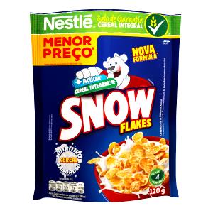 Quantas calorias em 1 Porção Cereal matinal Snow Flakes?