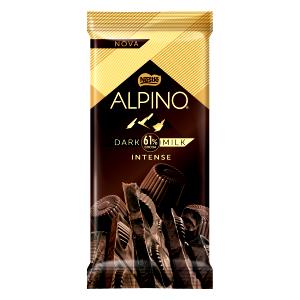 Quantas calorias em 1 Porção Chocolate amargo dark & soft 50% cacau Lacta?