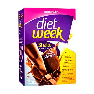 Quantas calorias em 1 Porção Diet shake?