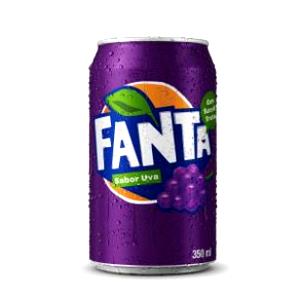 Quantas calorias em 1 Porção Fanta uva tradicional?