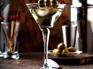Quantas calorias em 1 Porção Martini?
