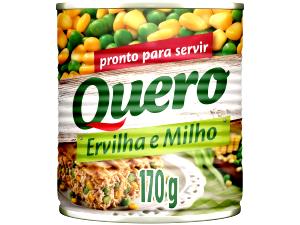 Quantas calorias em 1 Porção Milho verde com ervilha em conserva?