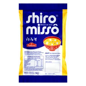 Quantas calorias em 1 Porção Missô pasta de soja shiro Sakura?