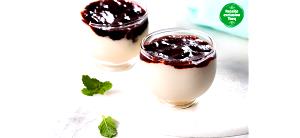 Quantas calorias em 1 Porção Mousse de qualquer sabor (Geleia)?