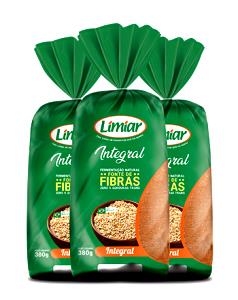 Quantas calorias em 1 Porção Pão trigo fonte de fibra forma (média de diferentes tipos)?
