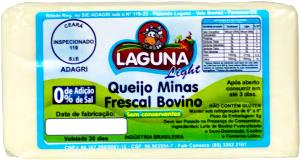 Quantas calorias em 1 Porção Queijo não especificado light?