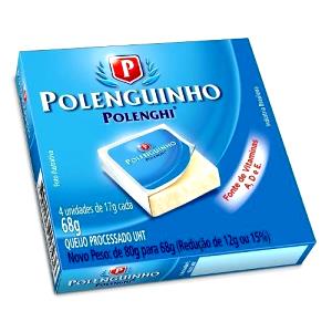 Quantas calorias em 1 Porção Queijo polenguinho?