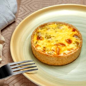 Quantas calorias em 1 Porção Quiche?