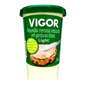 Quantas calorias em 1 Porção Requeijão light?