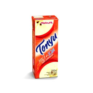 Quantas calorias em 1 Porção Soja extrato c/suco de maçã Tonyu?