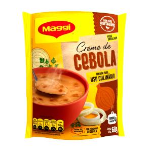 Quantas calorias em 1 Porção Sopa creme de cebola desidratada Maggi?
