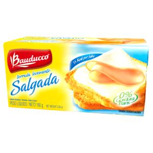 Quantas calorias em 1 Porção Torrada levemente doce Bauducco?