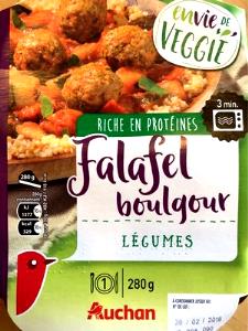 Quantas calorias em 1 portion (31 g) Falafel Veggie?