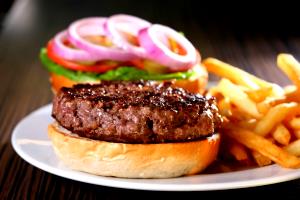 Quantas calorias em 1 Porçoes Amburguer Da Ivi?