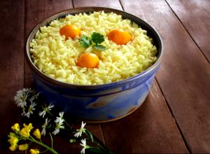 Quantas calorias em 1 Porçoes Arroz De Pequi Sem Óleo?