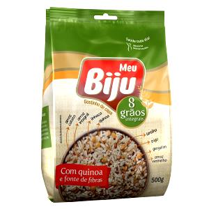 Quantas calorias em 1 Porçoes Arroz İntegral 8 Grãos Biju?