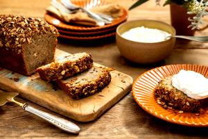 Quantas calorias em 1 Porçoes Banana Bread De Aveia?