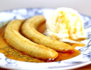 Quantas calorias em 1 Porçoes Banana Caramelada?