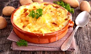 Quantas calorias em 1 Porçoes Batata Doce Gratinada?