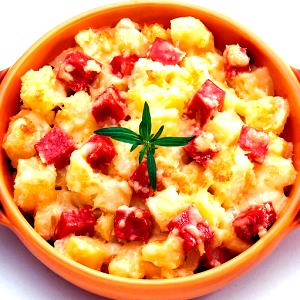 Quantas calorias em 1 Porçoes Batatas Gratinadas (200)?