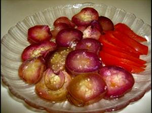 Quantas calorias em 1 Porçoes Berinjela Da Rosa?