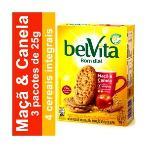 Quantas calorias em 1 Porçoes Biscoite İntegral De Maçã E Canela?