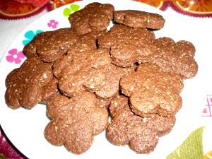 Quantas calorias em 1 Porçoes Biscoitinho Aveia E Cacau?